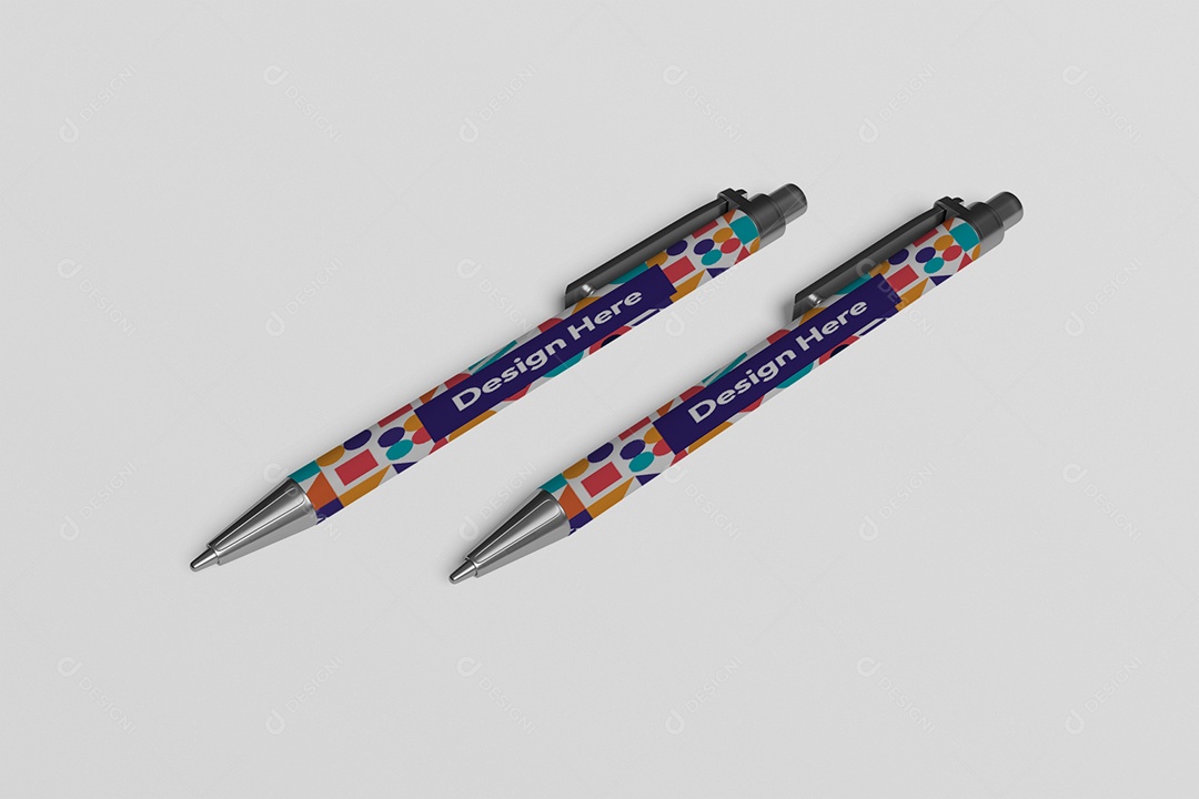 Mockup De Caneta PSD Editável