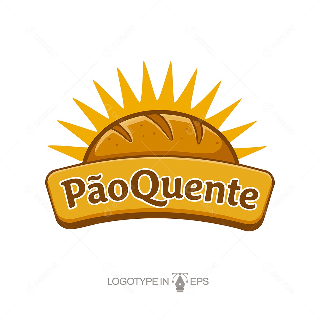 Logotipo Panificadora Ilustração Vetor EPS