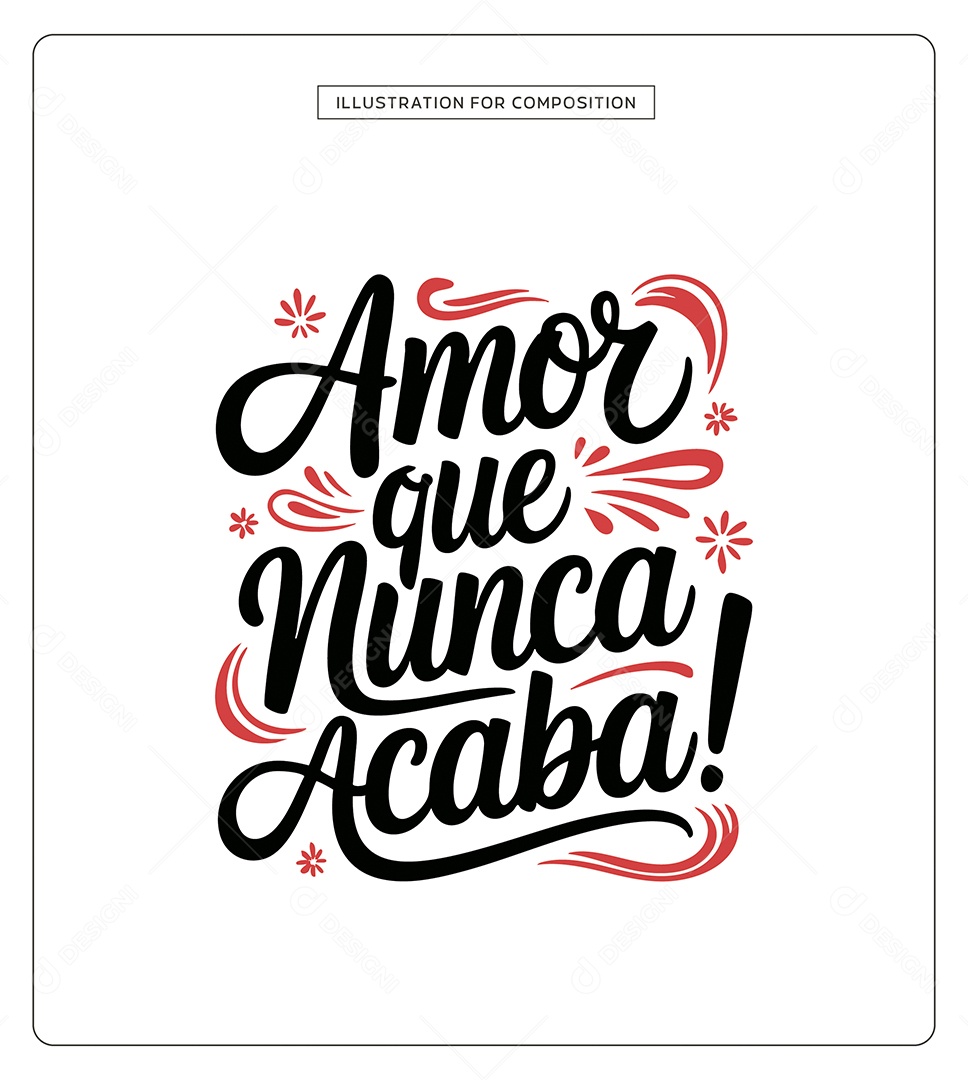 Lettering Dia das Mães Ilustração Vetor EPS