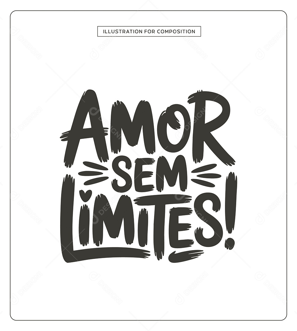 Lettering Dia das Mães Ilustração Vetor EPS