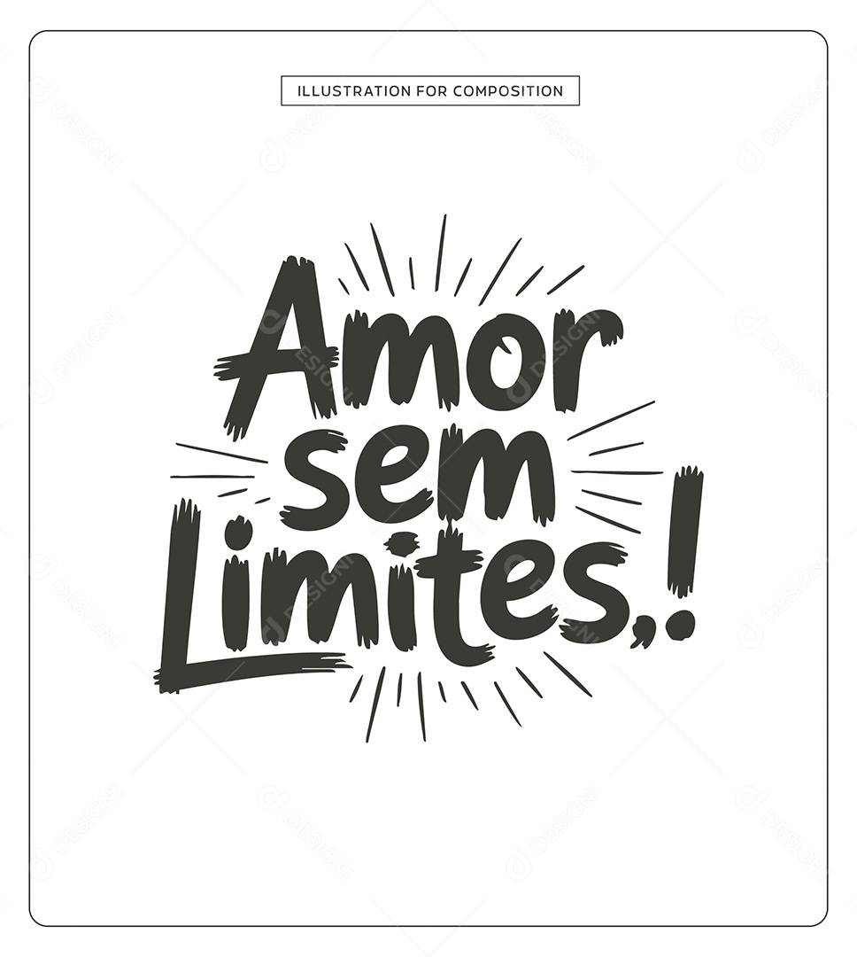 Lettering Dia das Mães Ilustração Vetor EPS