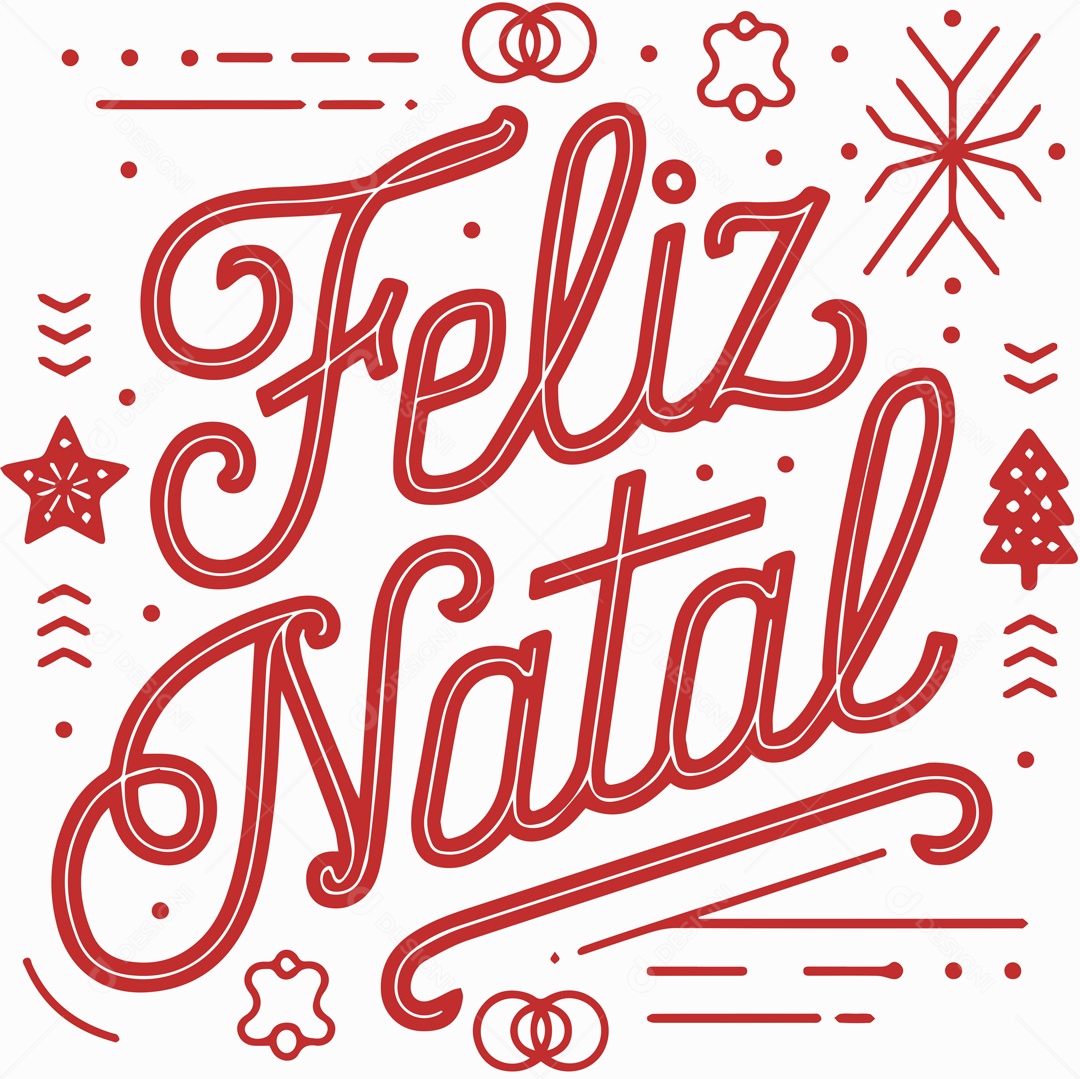 Feliz Natal Ilustração Vetor Aí