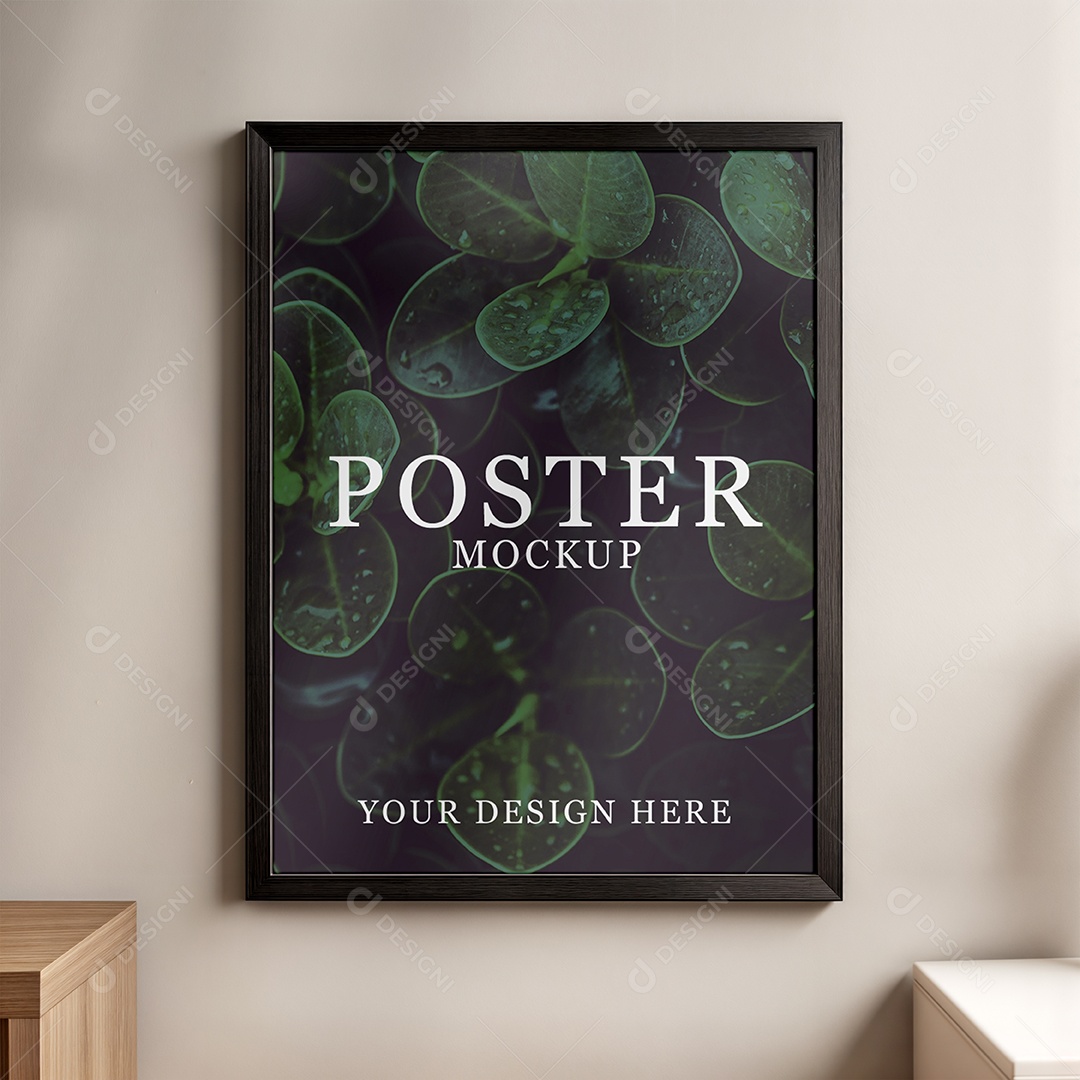 Mockup Galeria de Arte PSD Editável