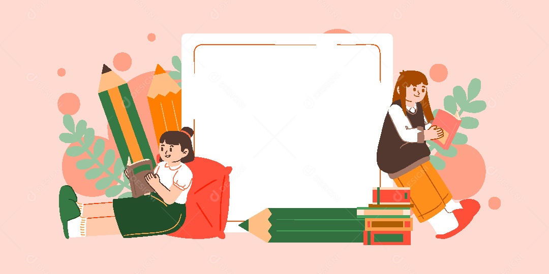 Conjunto de Personagens Ilustrações AI