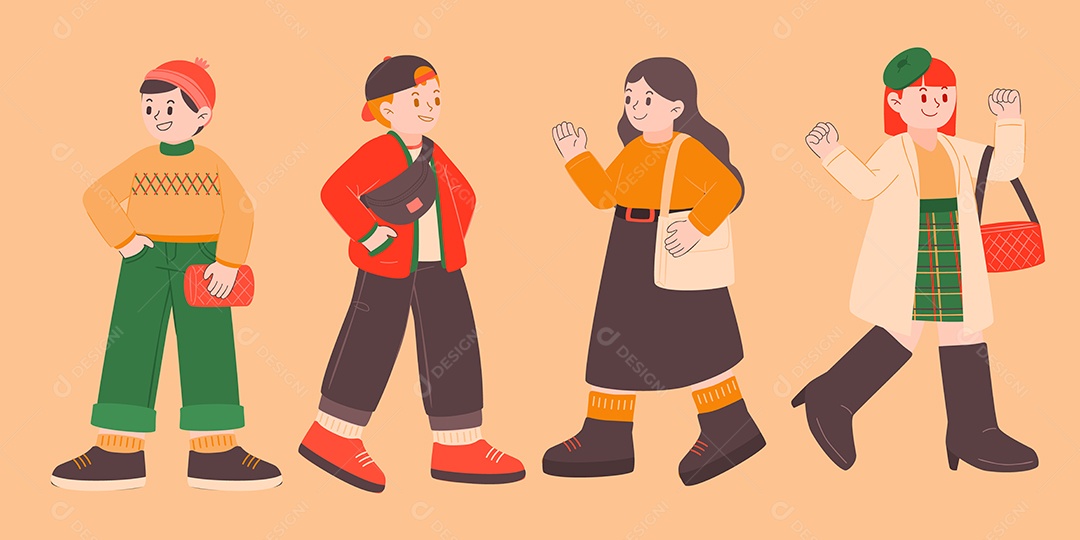 Conjunto de Personagens AI