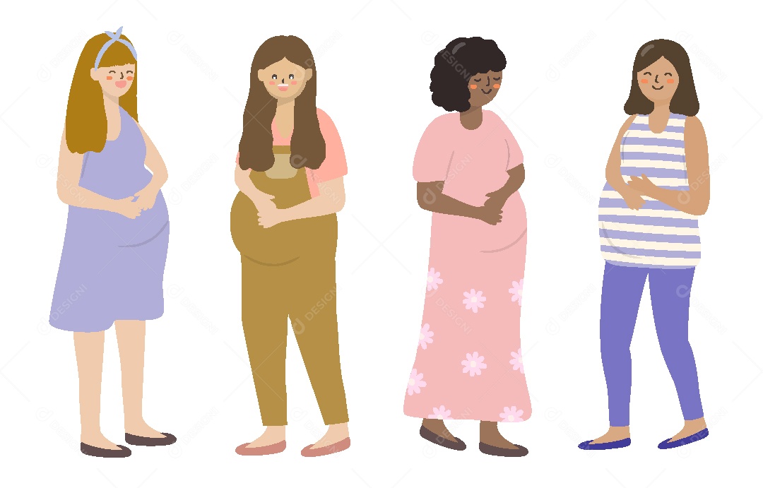 Ilustrações do Dia das Mães AI