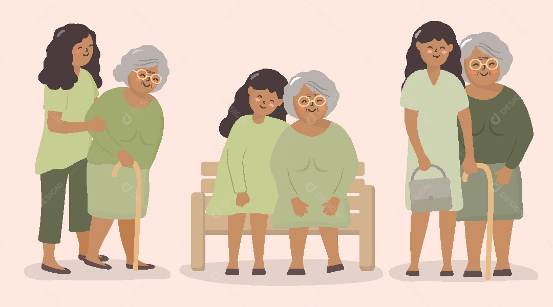 Ilustrações do Dia das Mães AI