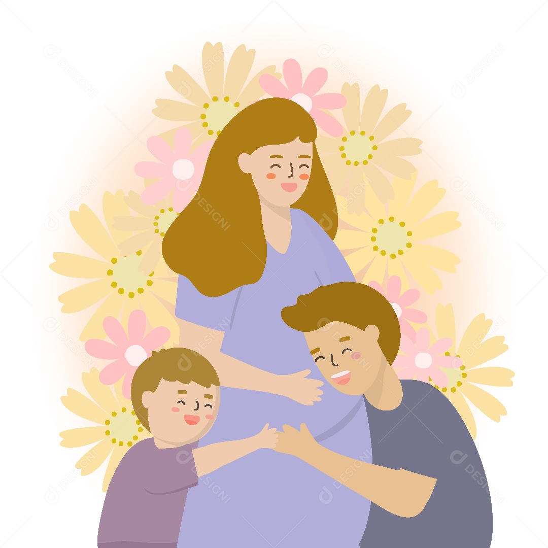 Ilustrações do Dia das Mães AI