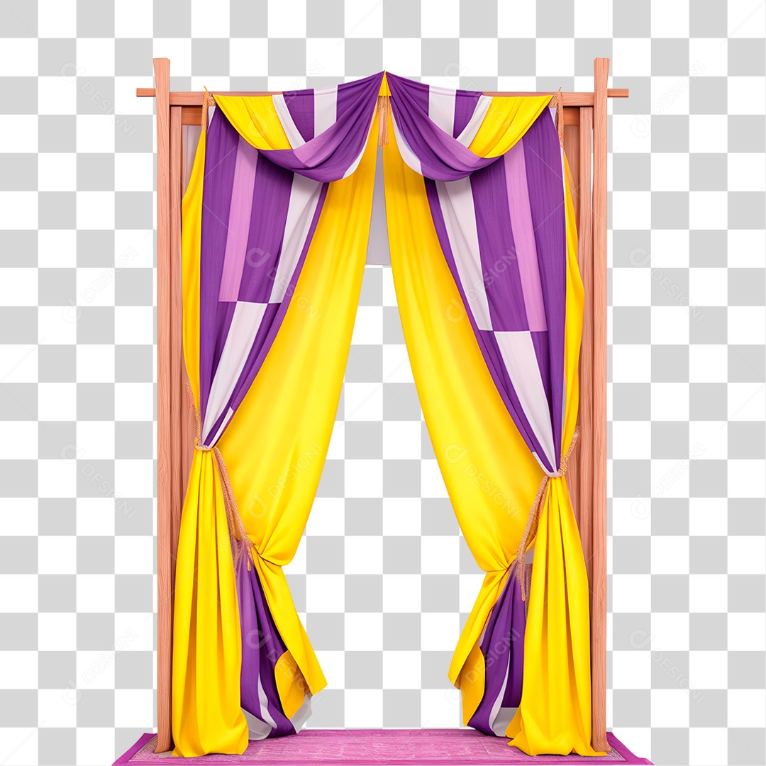 Cortina de São João PNG Transparente