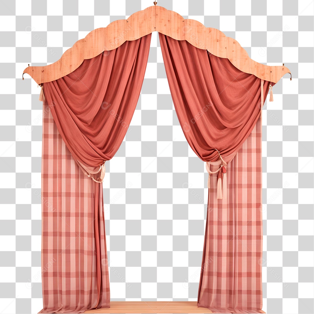 Cortina de São João PNG Transparente