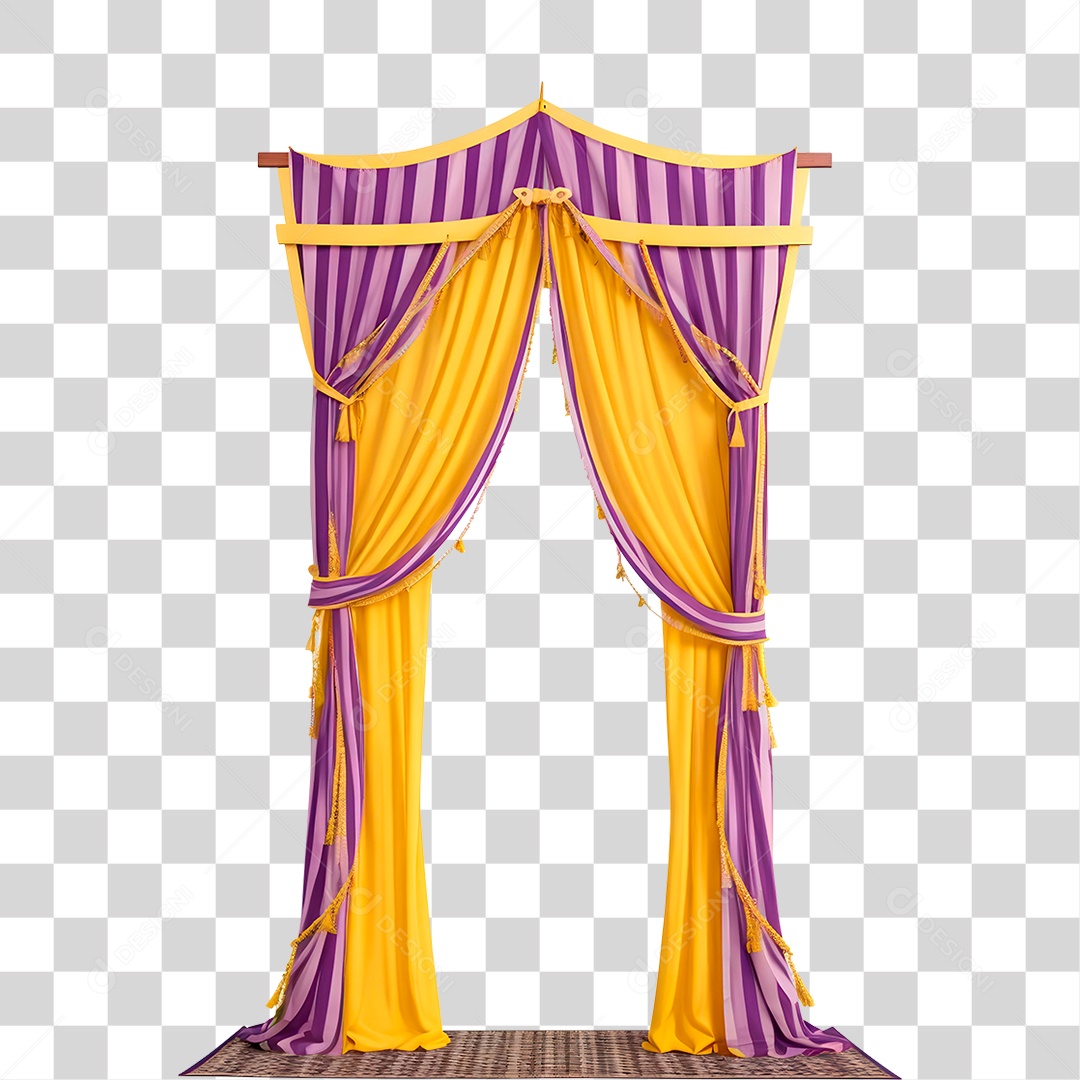 Cortina de São João PNG Transparente