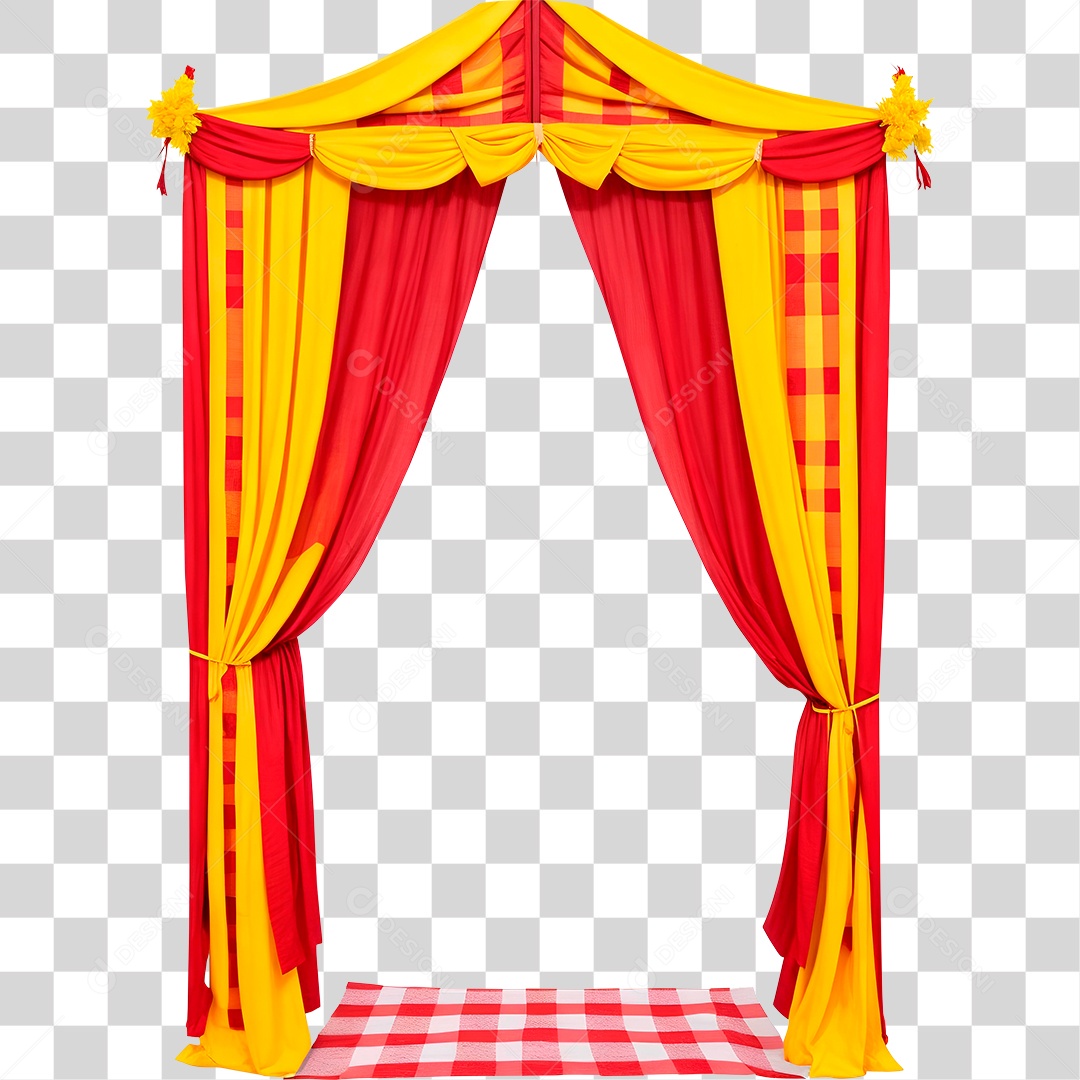 Cortina de São João PNG Transparente