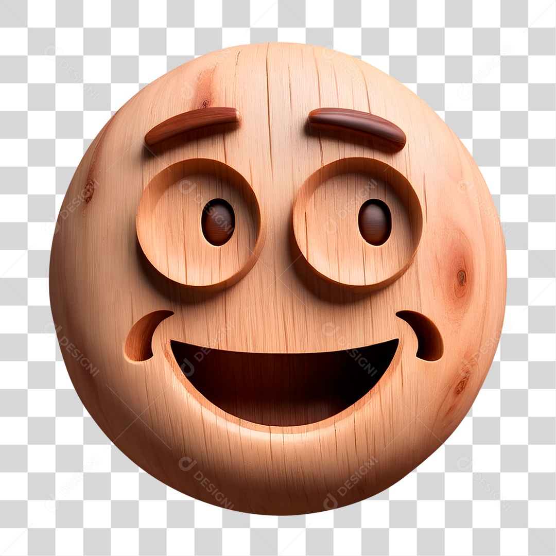 Emoji Feliz PNG Transparente