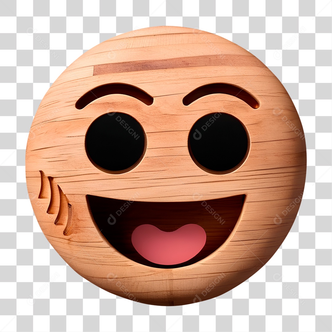 Emoji Feliz PNG Transparente