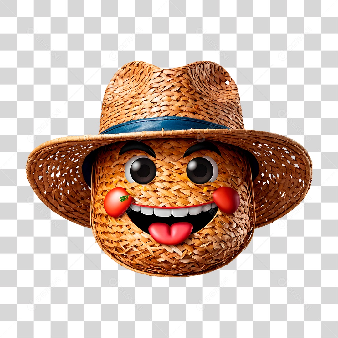 Emoji de São João PNG Transparente