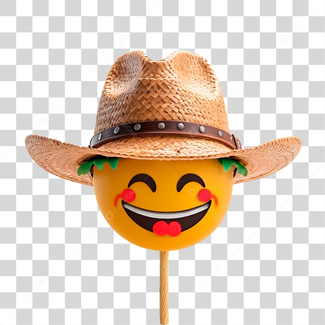 Emoji de São João PNG Transparente