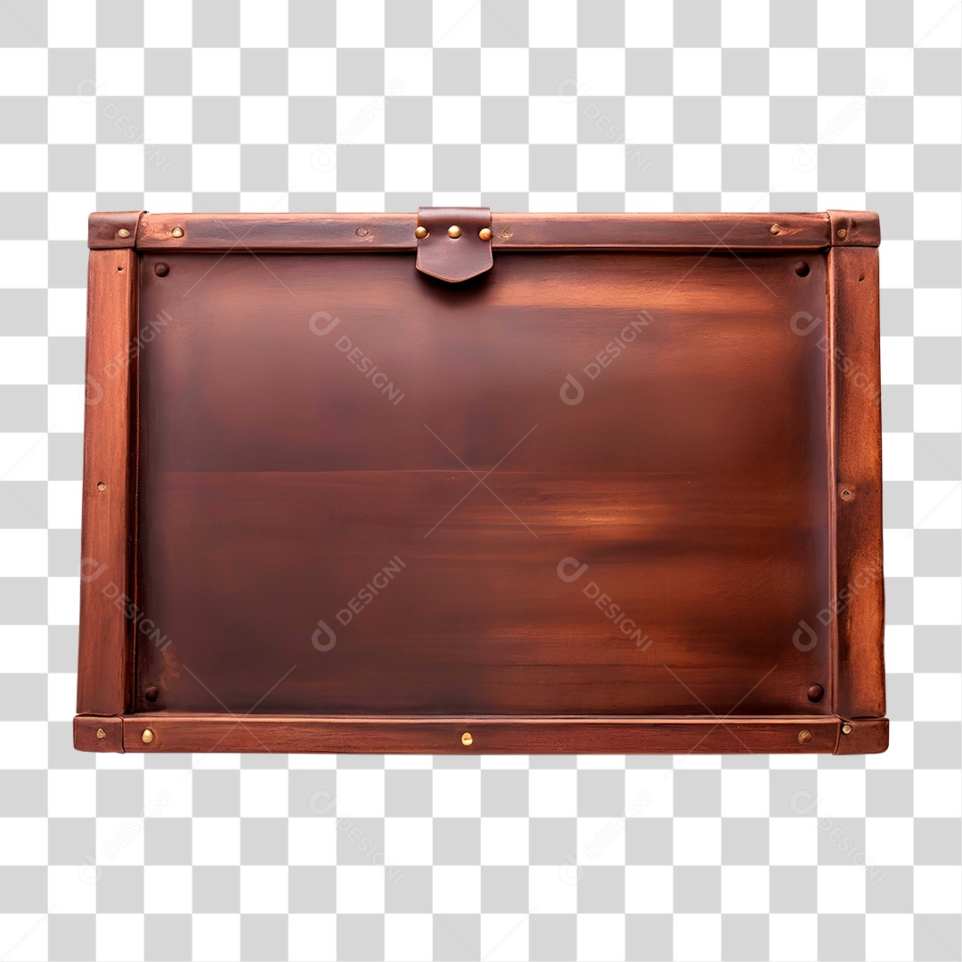 Quadro de Madeira PNG Transparente