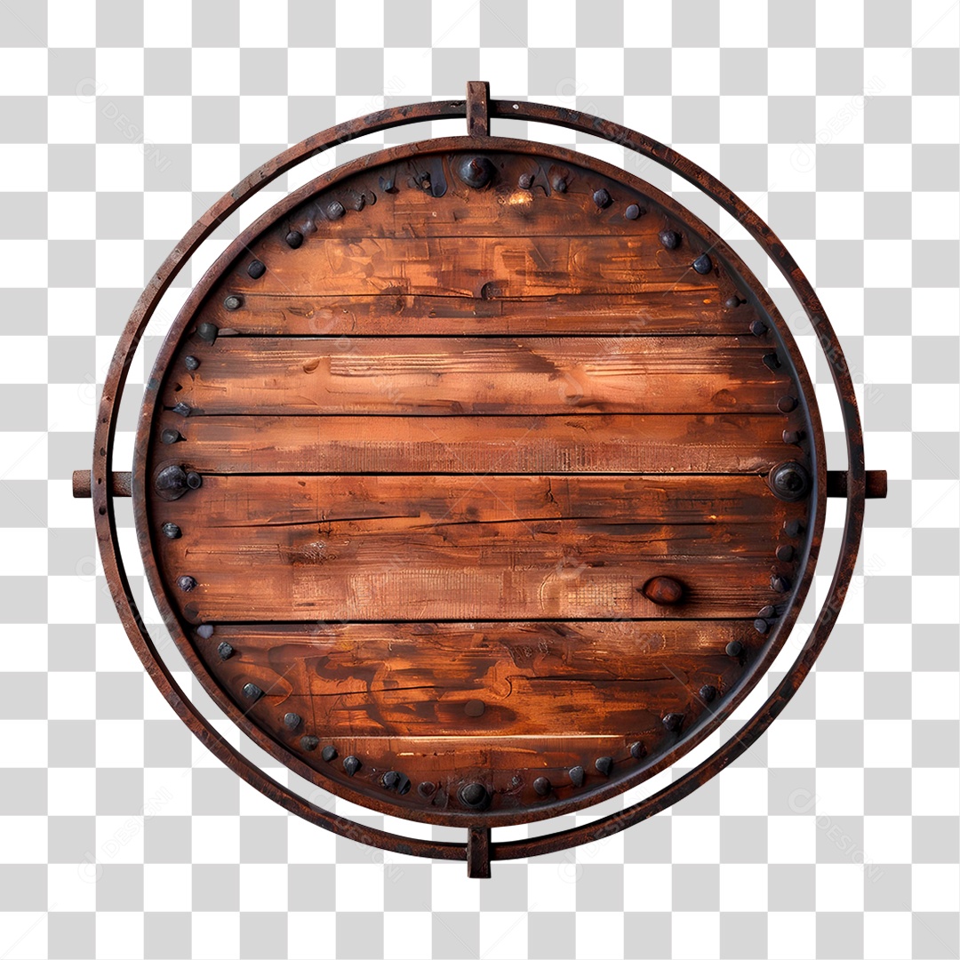 Painel de Madeira PNG Transparente