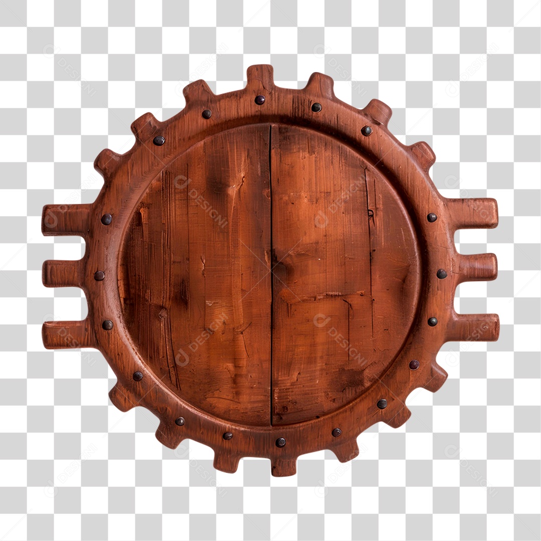 Painel de Madeira PNG Transparente