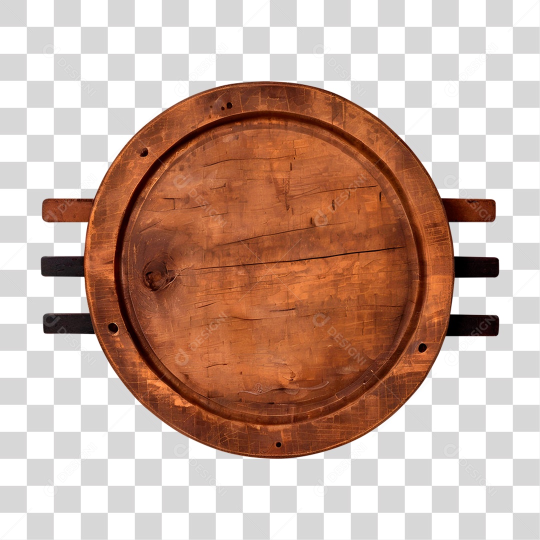 Painel de Madeira PNG Transparente