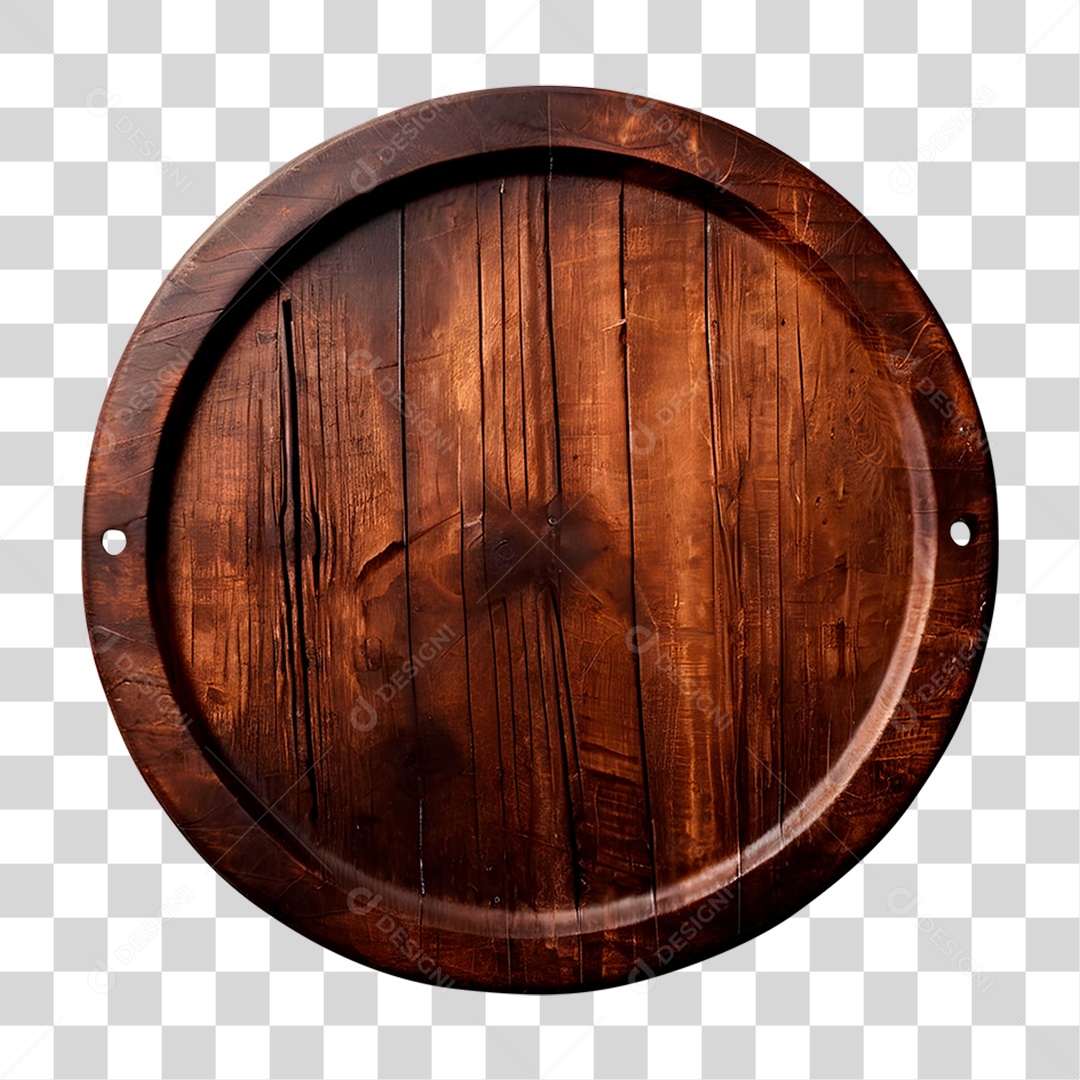 Painel de Madeira PNG Transparente