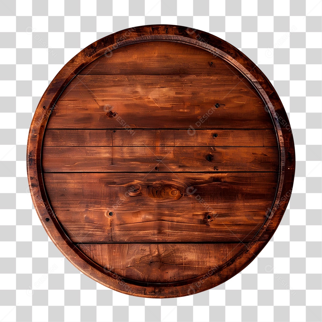 Painel de Madeira PNG Transparente