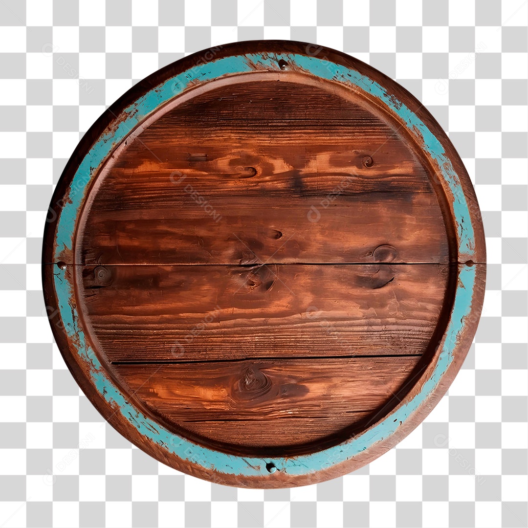 Painel de Madeira PNG Transparente