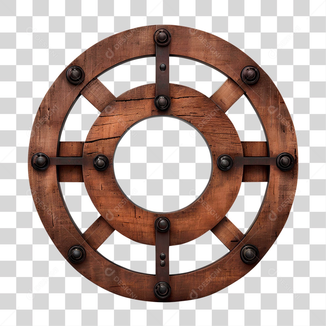 Painel de Madeira PNG Transparente