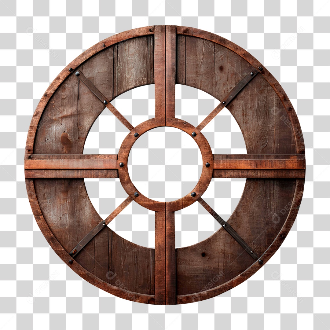 Painel de Madeira PNG Transparente