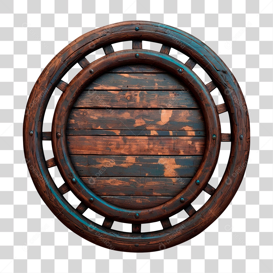 Painel de Madeira PNG Transparente