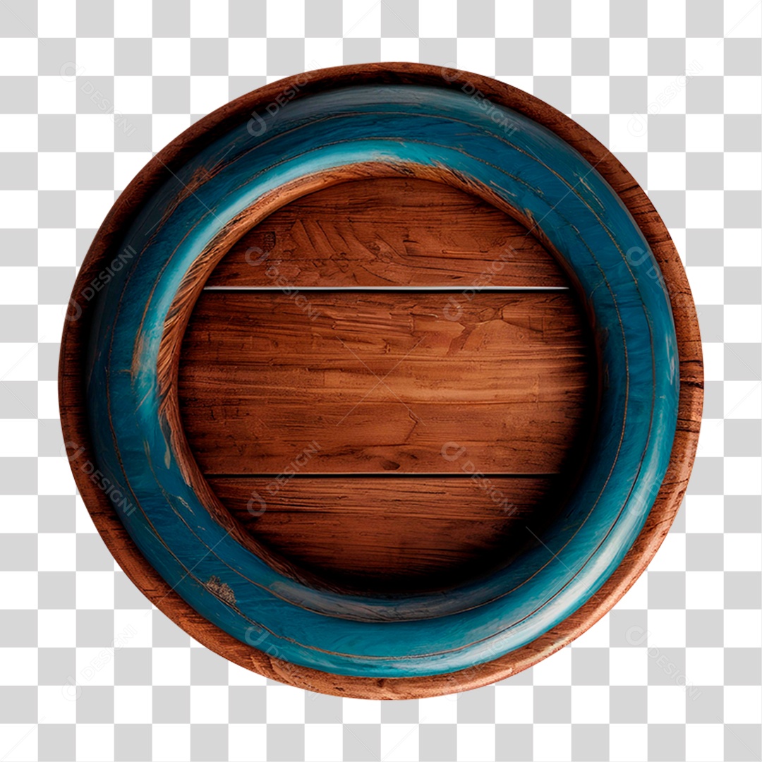 Painel de Madeira PNG Transparente