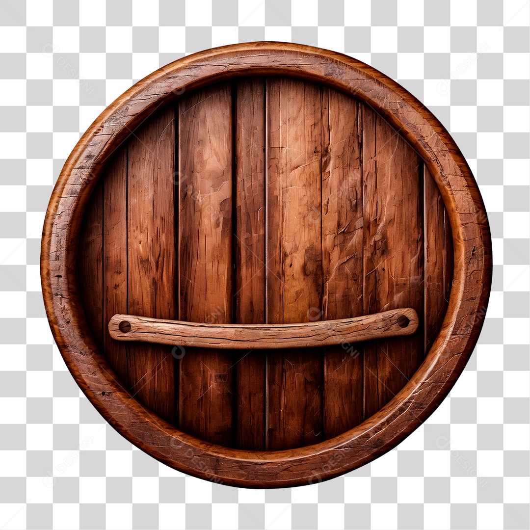 Painel de Madeira PNG Transparente