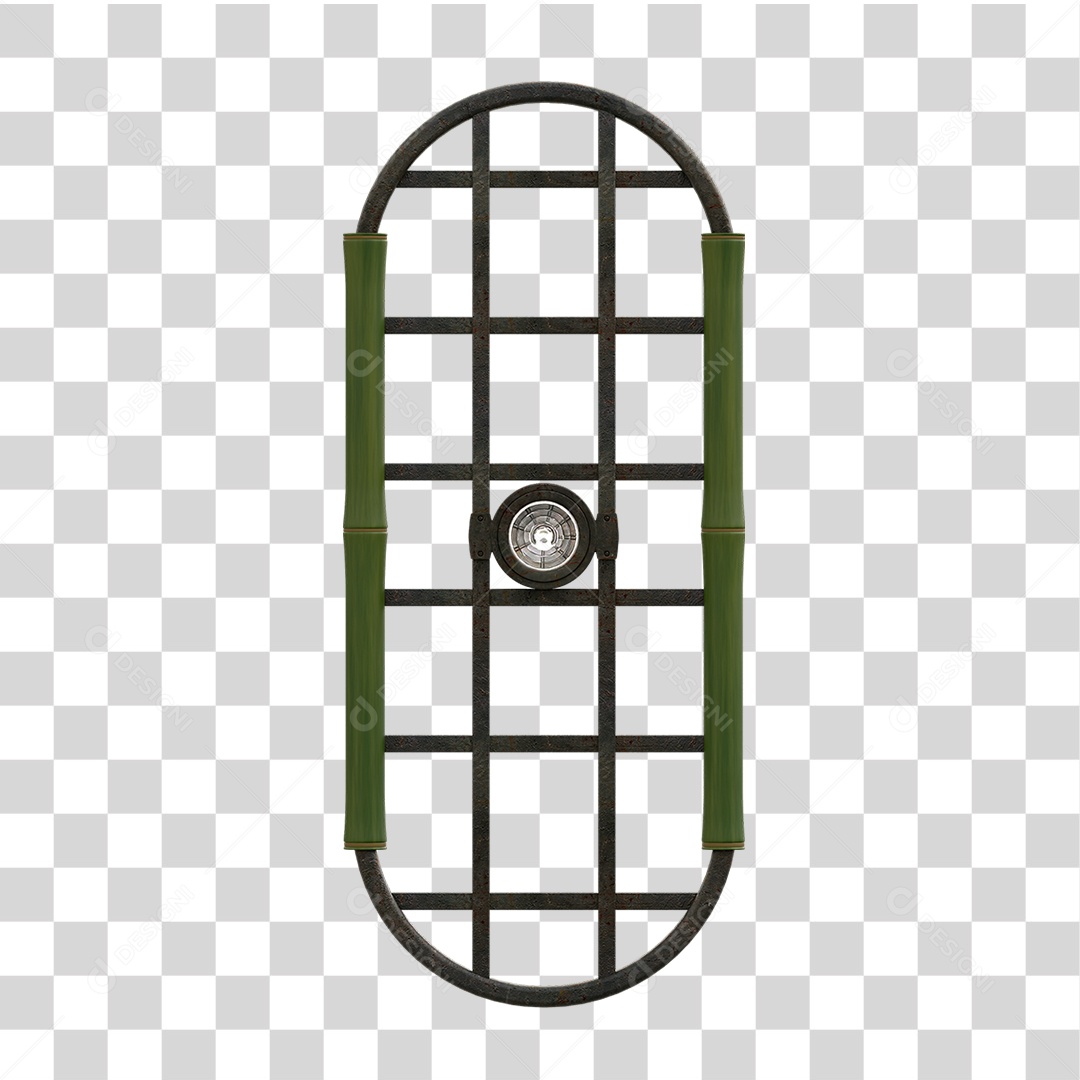 Painel de Bambu Lâmpadas PNG Transparente