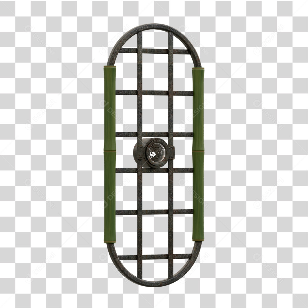 Painel de Bambu Lâmpadas PNG Transparente