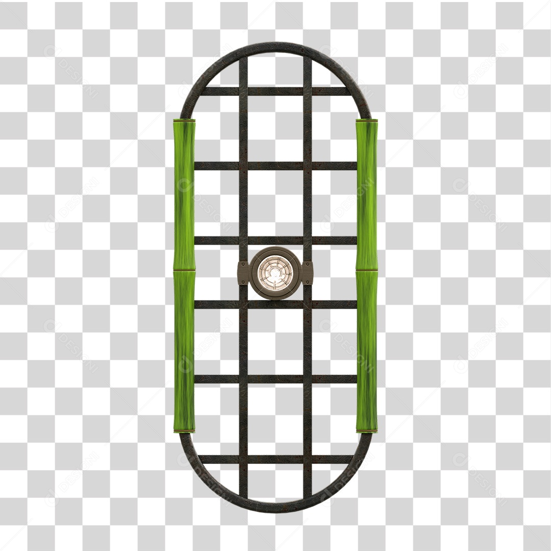 Painel de Bambu Lâmpadas PNG Transparente