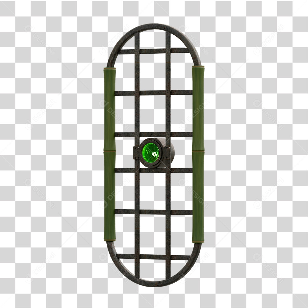 Painel de Bambu Lâmpadas PNG Transparente