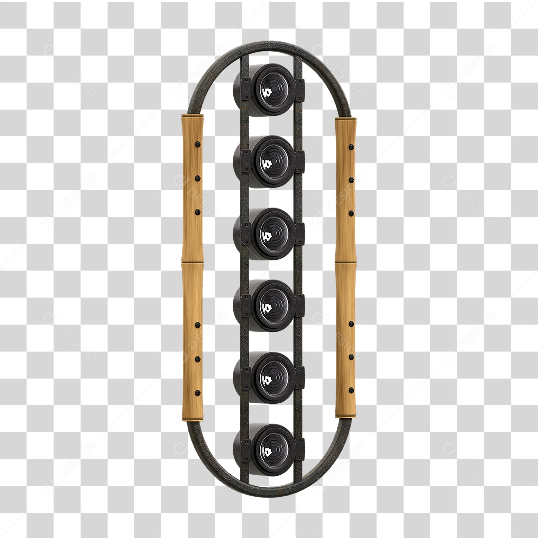 Painel de Bambu Lâmpadas PNG Transparente