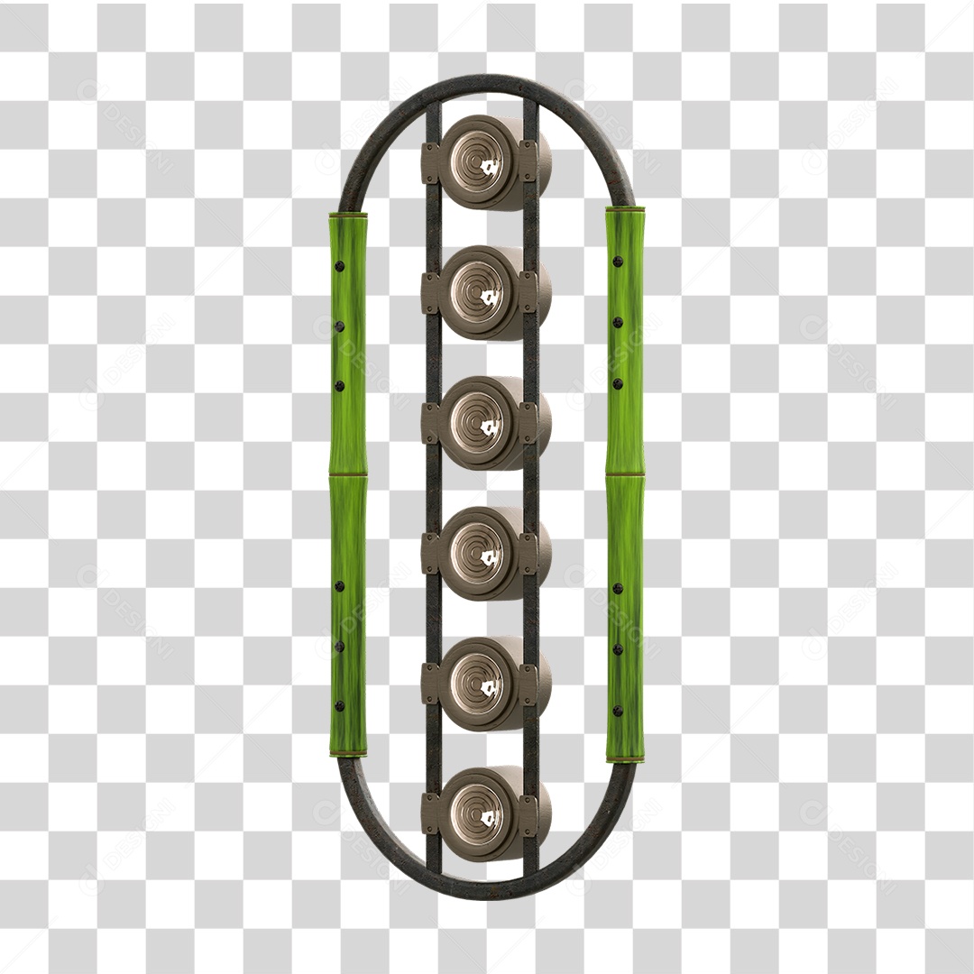 Painel de Bambu Lâmpadas PNG Transparente