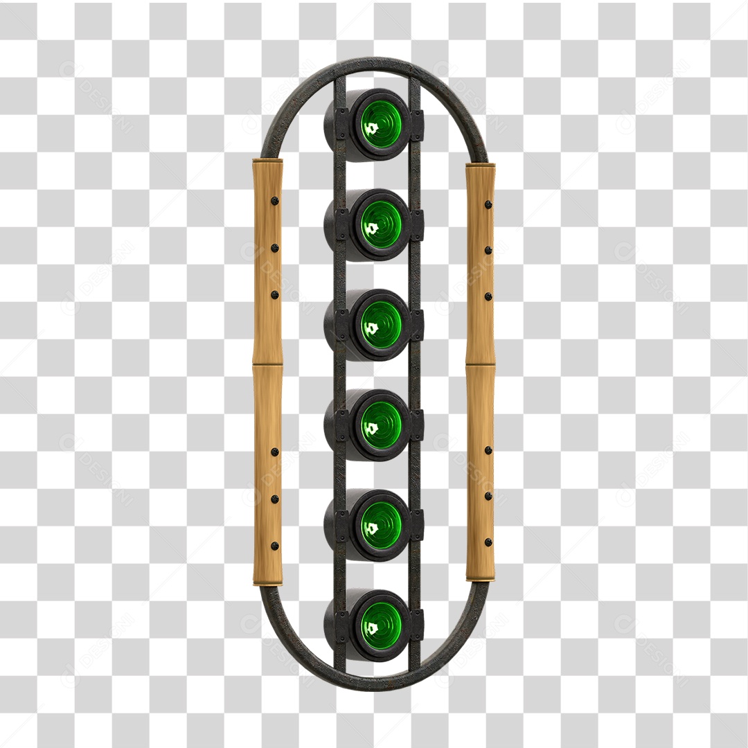 Painel de Bambu Lâmpadas PNG Transparente