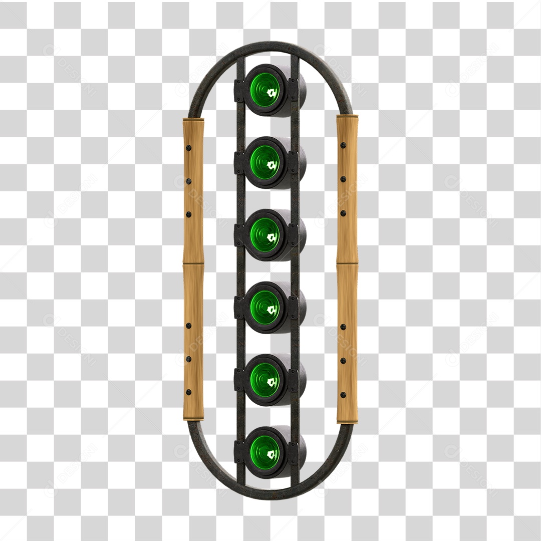 Painel de Bambu Lâmpadas PNG Transparente