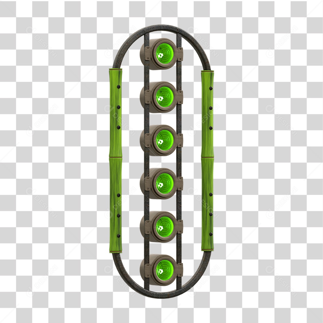 Painel de Bambu Lâmpadas PNG Transparente