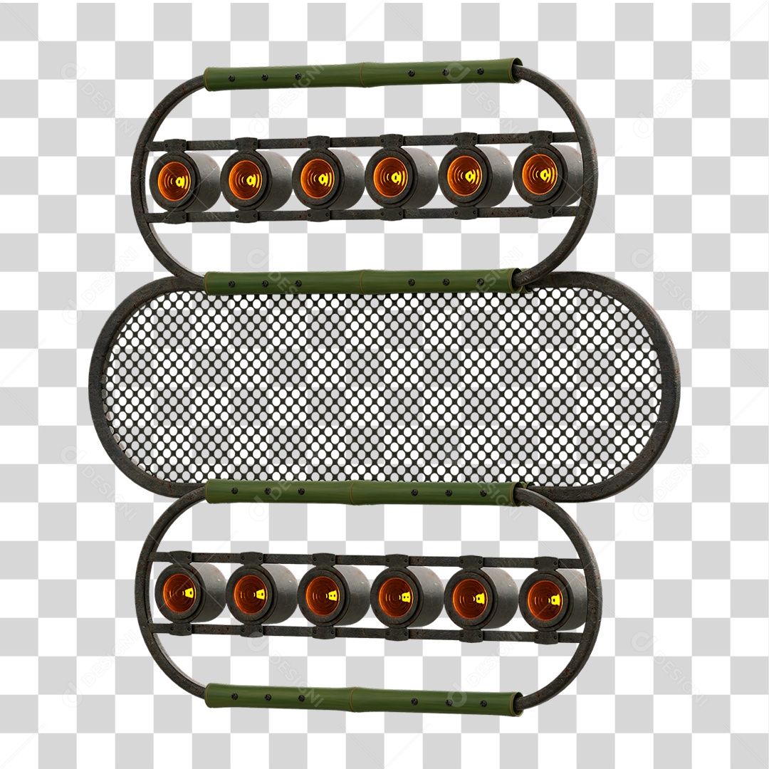 Painel de Bambu Lâmpadas PNG Transparente