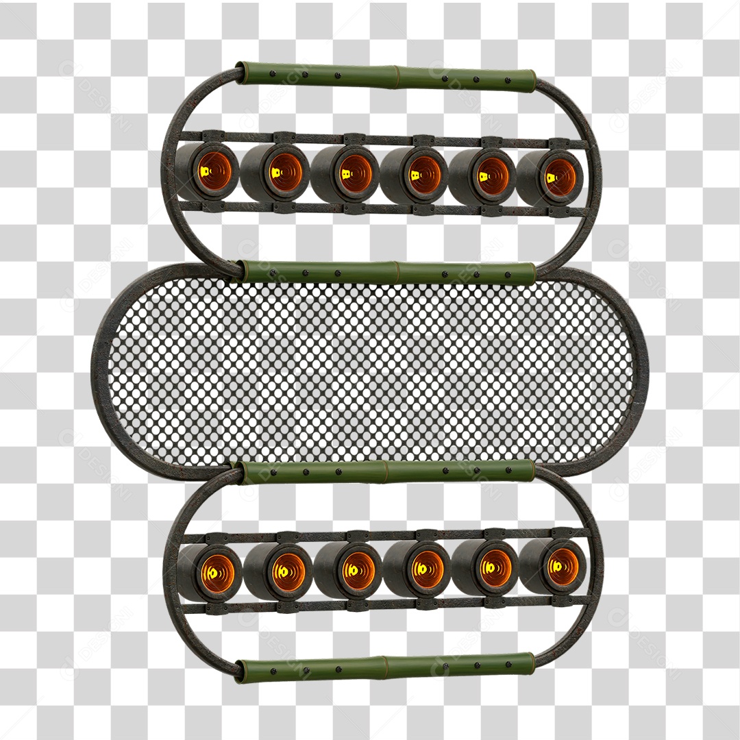 Painel de Bambu Lâmpadas PNG Transparente