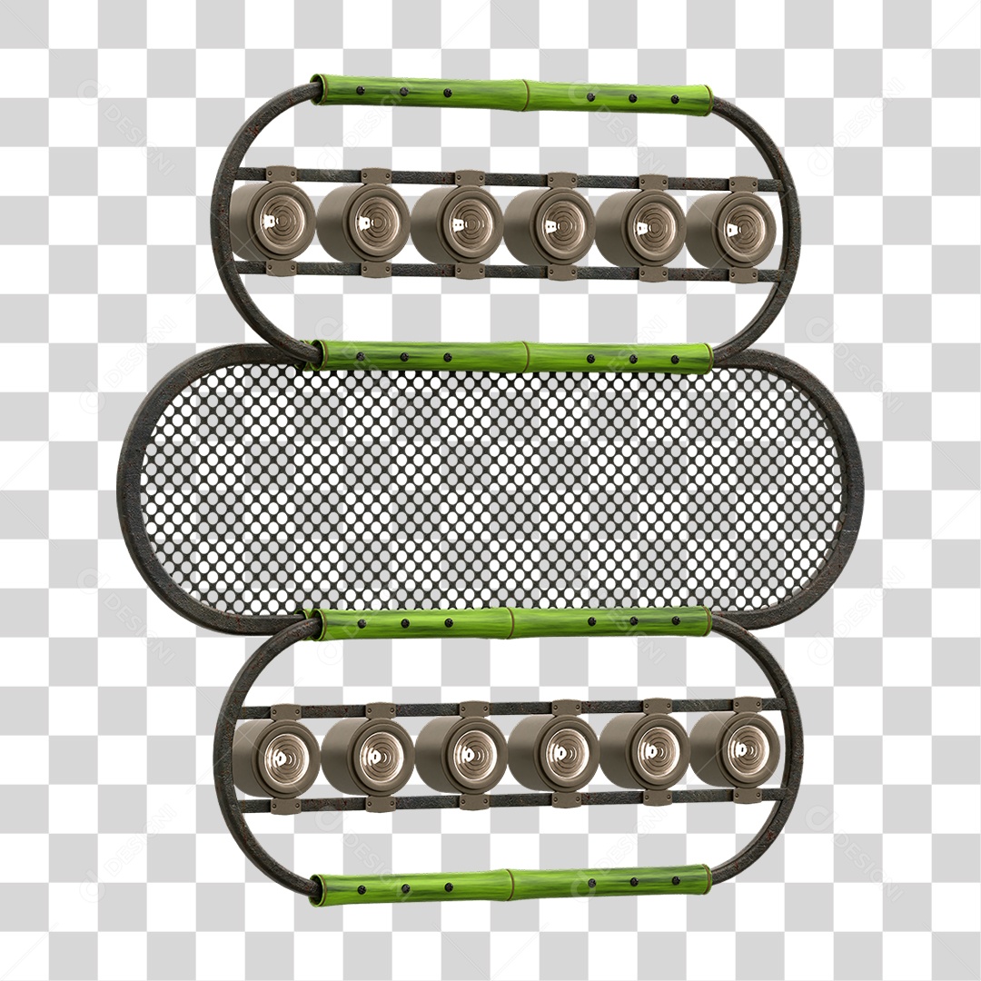 Painel de Bambu Lâmpadas PNG Transparente