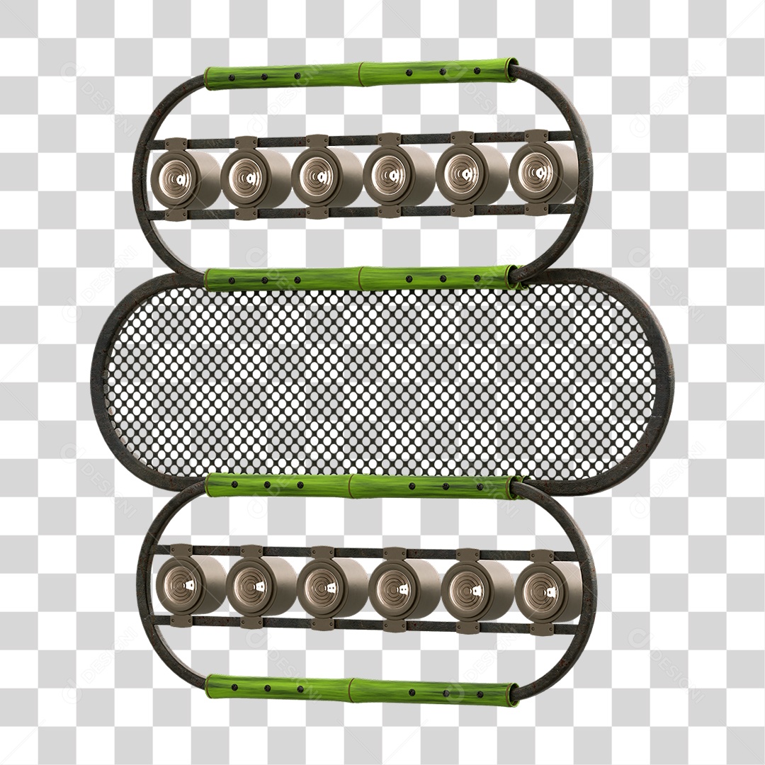 Painel de Bambu Lâmpadas PNG Transparente