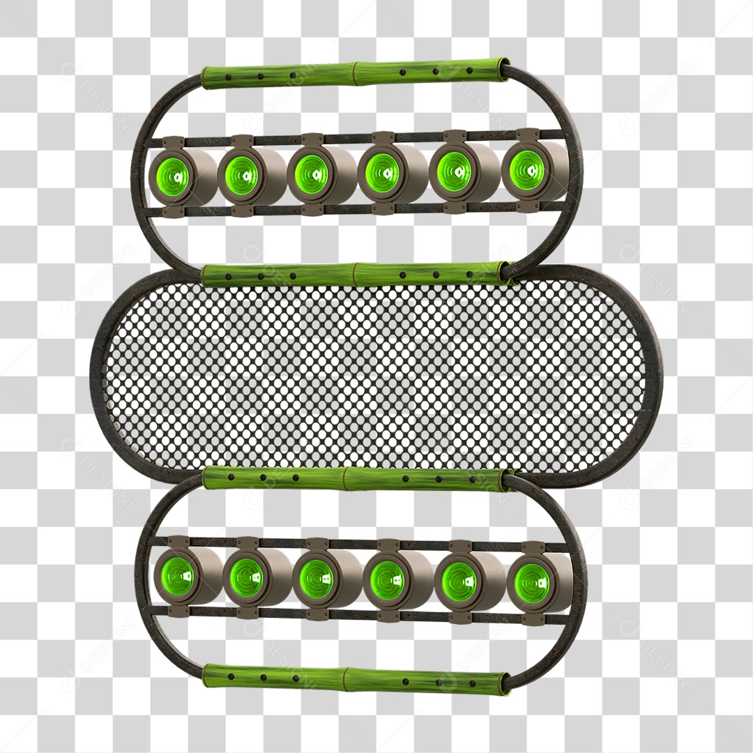 Painel de Bambu Lâmpadas PNG Transparente