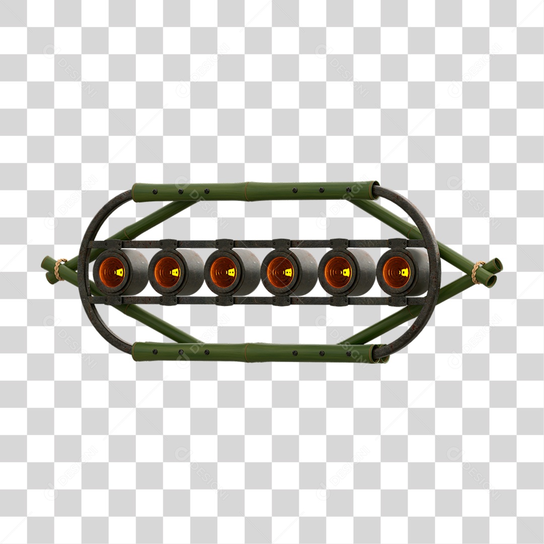 Painel de Bambu Lâmpadas PNG Transparente