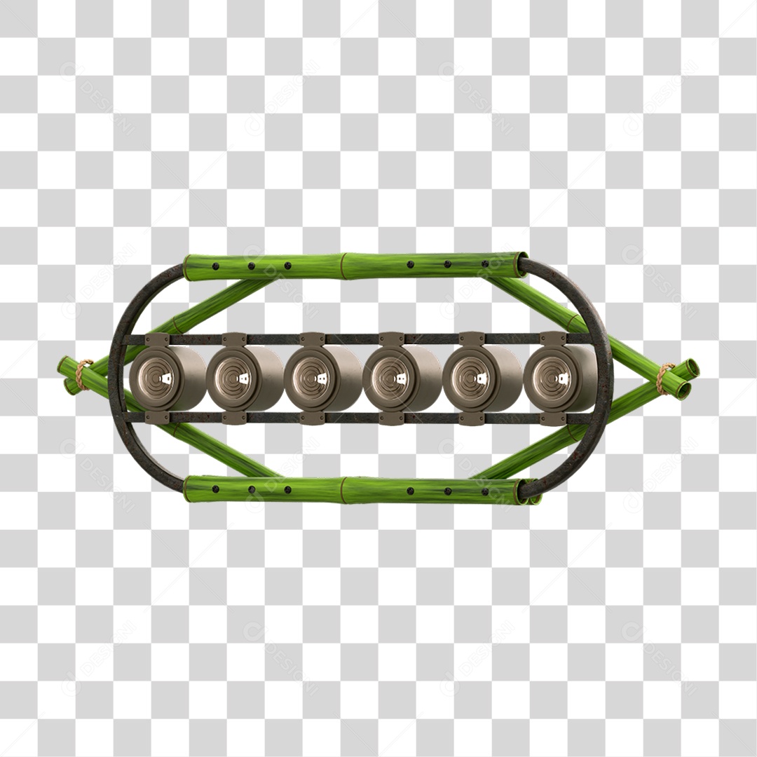 Painel de Bambu Lâmpadas PNG Transparente