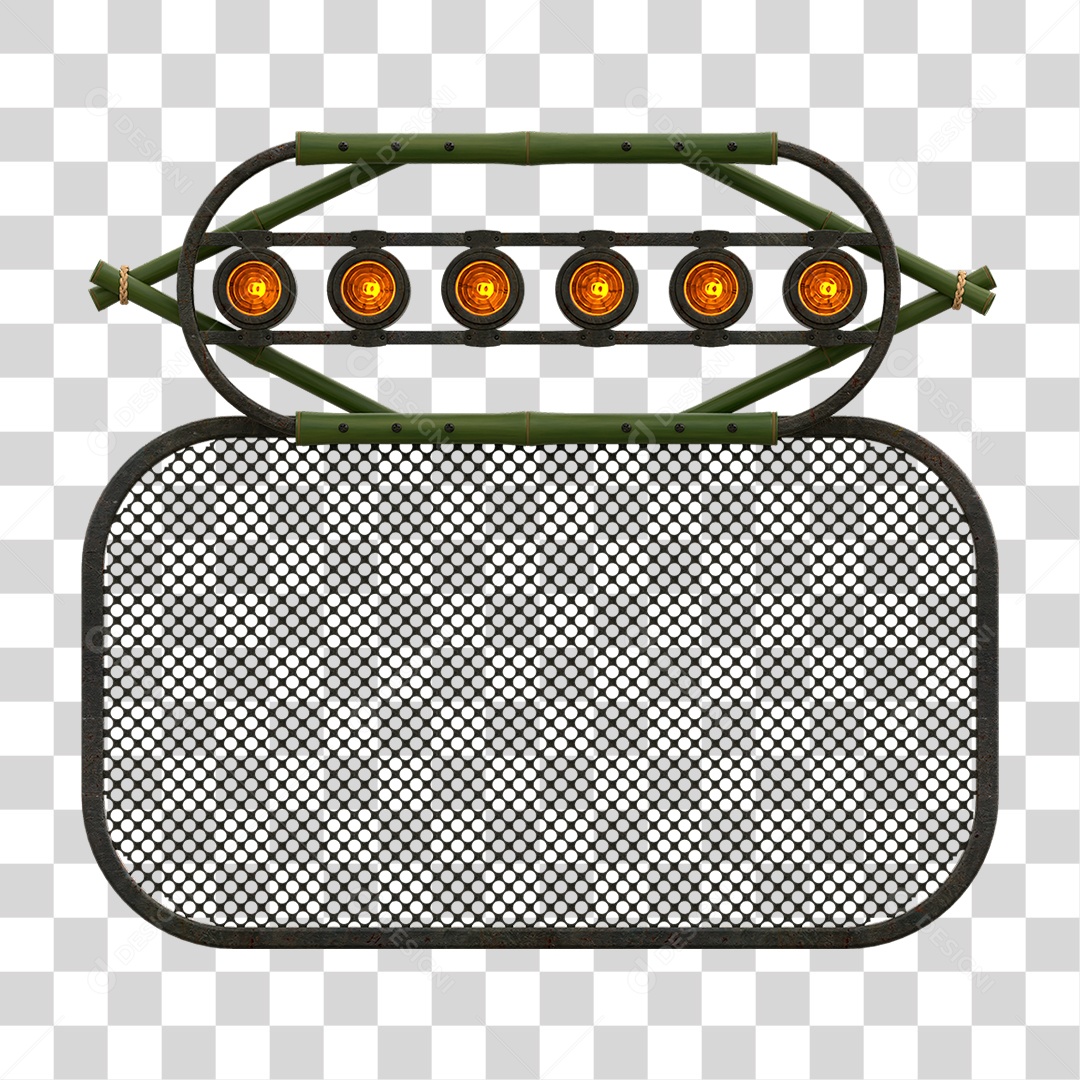 Painel de Bambu Lâmpadas PNG Transparente