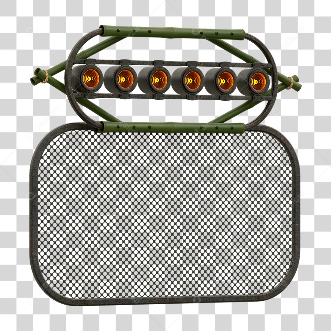 Painel de Bambu Lâmpadas PNG Transparente